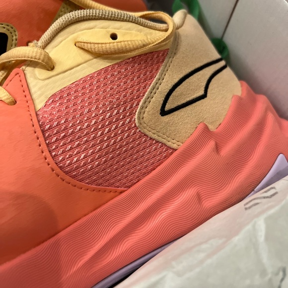 Puma Mens Sz 8.5 SCOOT 1 Passionfruit Basketball Shoes - Picture 3 of 9